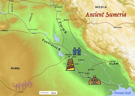 an ancient city in southern mesopotamia word hike